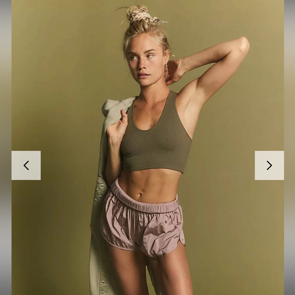 Free People The Way Home Shorts in Moonlight Mauve
